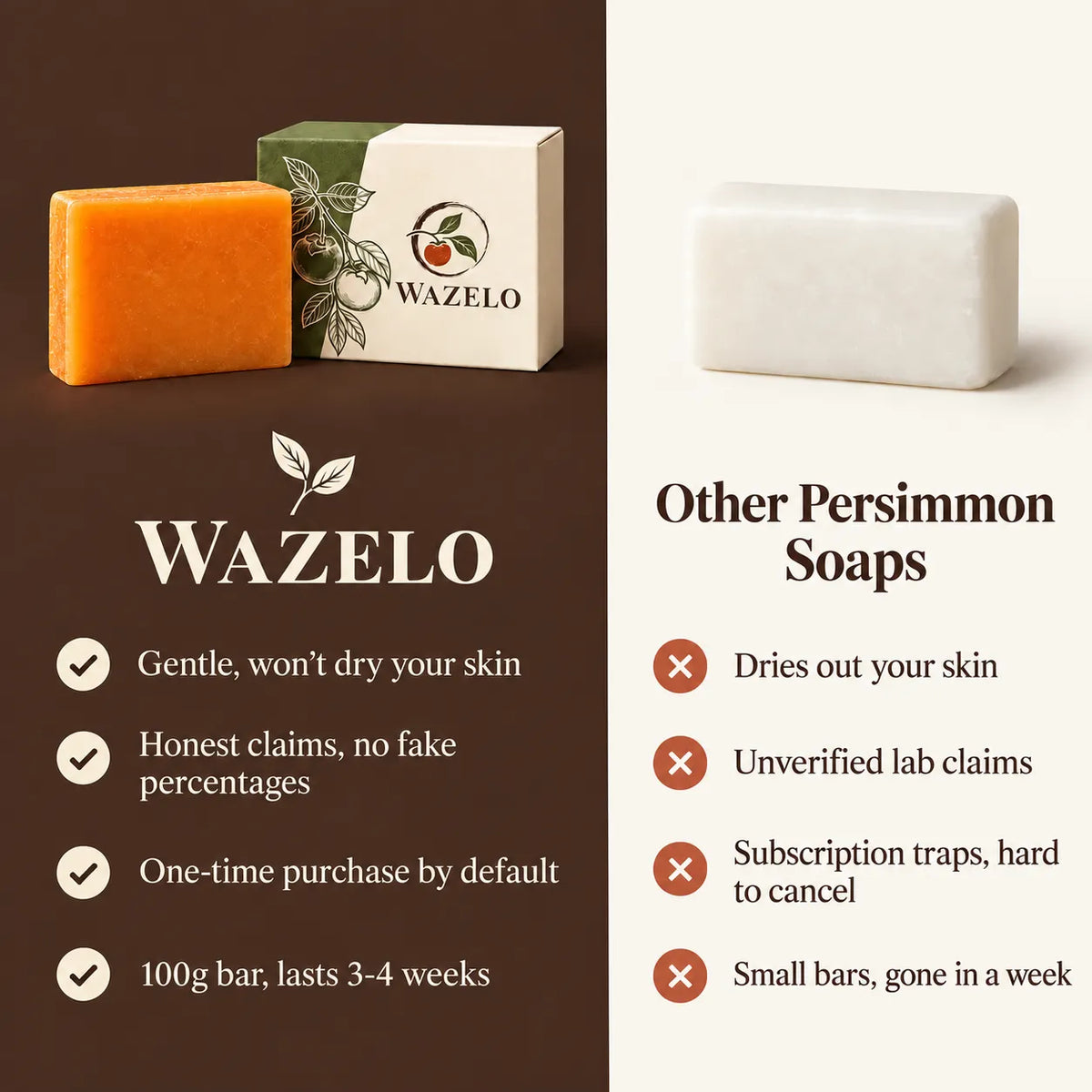 Gentle Persimmon Soap